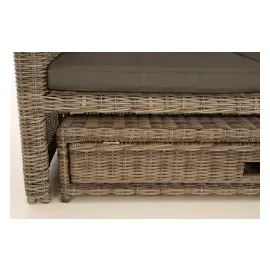 CLP Ancona 5 mm Loungesofa grau meliert/anthrazit