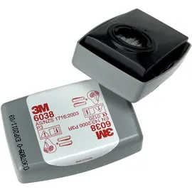 3M 6038 mit Aktivkohle, P3R Partikelfilter 20 St. EN 143 DIN 143