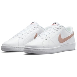 Nike Court Royale 2 Damen white/pink oxford/nlack/tm orange 40