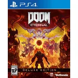Ps4 Doom Eternal Deluxe Edition Limited Run Import - Multicolor