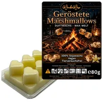 WonderWax Duftwachs WonderWax® Duftwachs 6 Herzen, (Geröstete Marshmallows), Duftrichtung: Geröstete Marshmallows