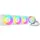 Arctic Liquid Freezer III Pro 360 A-RGB (White) - Multikompatibler All-in-One CPU-Wasserkühler mit A-RGB