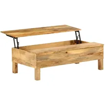vidaXL Couchtisch Braun Mangoholz 110 x 55 x 35 cm