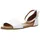 Andrea Conti Da.- Sandalette für Damen, weiß, 37 EU
