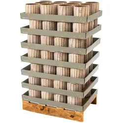 Decoris 1 Blumentopf 13x13cm Keramik Übertopf Blumenübertopf klein Steingut Deko Pflanzentopf Topf Sukkulenten Kakteen Kräuter Beige Gold