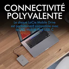 LaCie Mobile Drive V2 2 TB moon silver STLP2000400