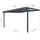 Gutta Terrassendach Premium 410 x 306 cm anthrazit / Polycarbonat bronce