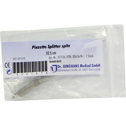 Pinzette Splitter Spitz 10.5cm 1 ST