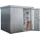 Biohort Gerätehaus Neo 3C Standardtüre Silber-Metallic
