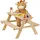 Relaxdays Kindersitzgarnitur aus Holz, Hellbraun