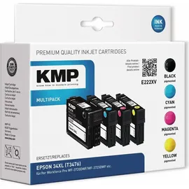 KMP E222XV schwarz, cyan, magenta, gelb