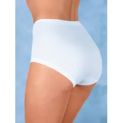 Taillenslip NINA VON C., Damen, Gr. 44, weiß, 100% Baumwolle, Unterhosen