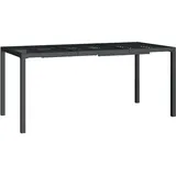 vidaXL Gartentisch 165 x 80 x 72 cm Anthrazit