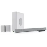 Teufel CINEBAR 11 Surround "4.1-Set" Soundbar (HDMI, Bluetooth, 65 W, Integrierter DSP) weiß