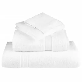 vidaXL Premium-Seiftücher SOLUND 10 Weiß 30x30cm 600g/m2 137118