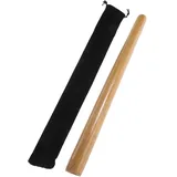 Anneome Bambus Massagestab Handroller Robust Vielseitig Für Rücken Nacken Gesicht Beine Mit Aufbewahrungstasche Tragbar Muskelentspannung Reise Beauty