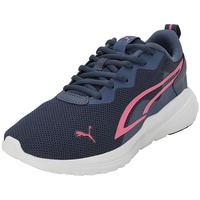 Puma All-Day Active JR Sneaker, Inky Blue-Strawberry Burst, 36