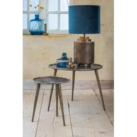 Light & Living Beistelltisch, Bronze, Metall, Rund, 59x41x59 cm, CE, Wohnzimmer, Wohnzimmertische, Beistelltische