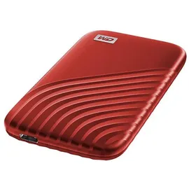 Western Digital My Passport 500 GB USB 3.2 rot WDBAGF5000ARD-WESN