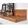 Wohnling Wandregal Mumbai 60 x 17 x 23 cm Braun