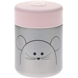 Lässig Baby Kinder Thermo Warmhaltebox Brei Snacks auslaufsicher Edelstahl 315 ml/Food Jar Little Chums Mouse