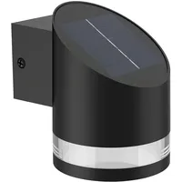 Philips Solarleuchte Kunststoff 12,2 cm inkl. Dämmerungssensor schwarz