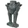 Casa Padrino Luxus Art Deco Bronze Skulptur Frauen mit Vase Türkis / Schwarz 49 x 23,5 x H. 68 cm - Elegante Bronzefigur mit Blumenvase - Schreibt... - Türkis/Schwarz