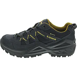 Lowa Sirkos Evo GTX Lo Herren stahlblau/senf 46,5