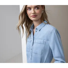 STREET ONE Midikleid Jeanskleid Blau 40