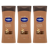 Vaseline Lotion Cocoa Radiant (3 x 400 ml)