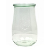 Weck Tulpenform-Glas Einmachglas, Transparent