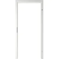 Hörmann ProLine Holz-Zimmertür-Umfassungszarge - Duradecor glatt  RAL 9016 Verkehrsweiß seidenmatt 340 mm DIN Rechts 860 mm 1985 mm