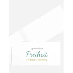 Blankokarten selbst gestalten mit Spruch und Fotos im Onlinedesigner bei Meine-Kartenmanufaktur.de