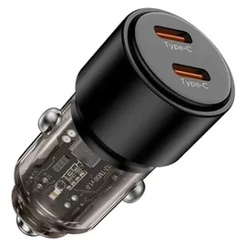 techprotect CC03 2-Port PD100W KFZ-Ladegerät Schwarz