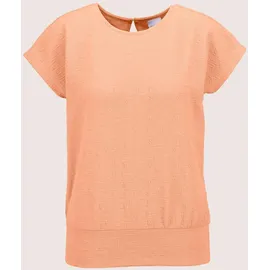 Madeleine Ärmelloses Rundhals-Shirt Uni Orange 36