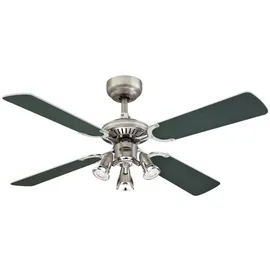 Westinghouse Princess Euro 105 cm Deckenventilator silber/grafit