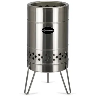 Petromax Feuertonne Pyron PX Raucharm Edelstahl