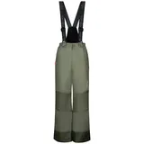 Trollkids Ski-/ Snowboardhose "Hammerfest" in Khaki - 116