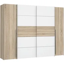 Forte Narago 270 x 210 x 61 cm weiß sonoma eiche