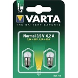 Varta Varta, Taschenlampe, Glühbirnchen 714 Argon 2 Stk (2.40 cm)