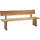 massivline & more Sitzbank Oviedo Braun 180 x 51 x 0 cm