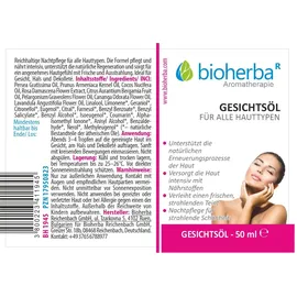 Bioherba Gesichtsöl für alle Hauttypen 50 ml