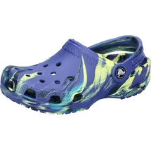 Crocs Classic Marbled Clog K Navy/Turbo Teal 34