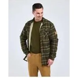 PINEWOOD Pile Overshirt Sweatshirt Dark Green/Bronze L
