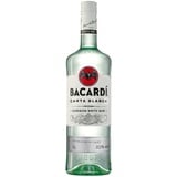 BACARDÍ Carta Blanca White Rum, 37,5% Vol., 300 cl/3 L, der legendäre weiße Karibik-Rum aus dem Hause BACARDÍ, perfekt für Cocktails