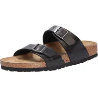 Birkenstock Sydney BF Damen Pantolette, Größe:39 EU - Schwarz