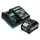 Makita HR 002 GM101 Akku Bohrhammer 40 V max. 2,9 J SDS plus + Ladegerät