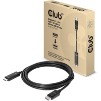 Club 3D DisplayPort 1.4 auf HDMI 4K120Hz oder 8K 60Hz HDR10 Kabel 3m St./St.