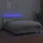 vidaXL Boxspringbett mit Matratze & LED Weiß 140x200 cm Kunstleder
