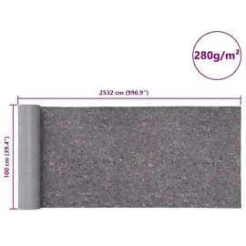 vidaXL Rutschfestes Malervlies 25 m 280 g/m2